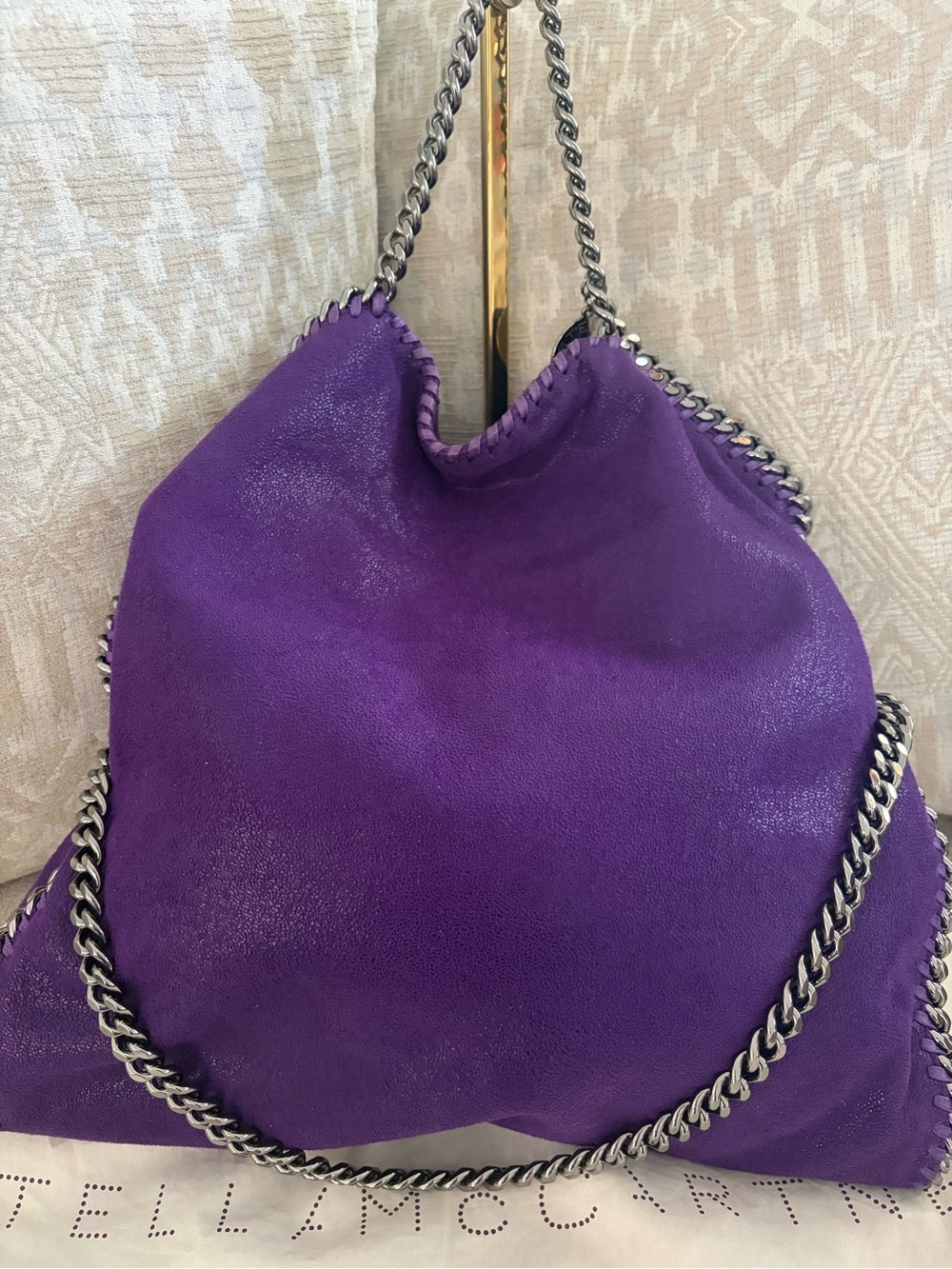 Stella McCartney Large Purple Fabella Bag💜💜💜💜💜💜
